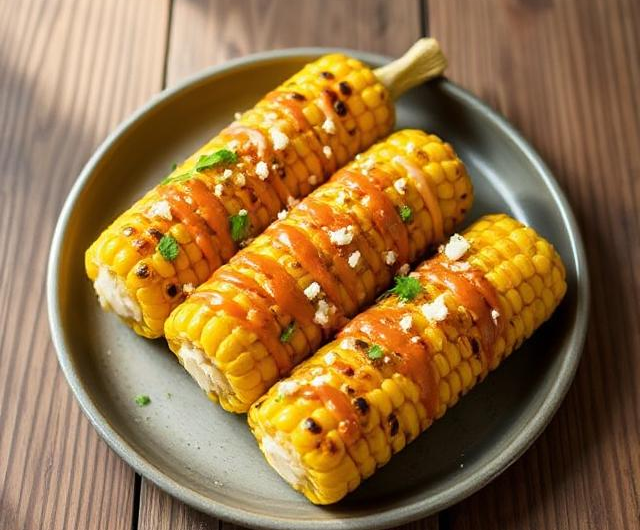 Easy Smoky Chipotle Corn on the Cob