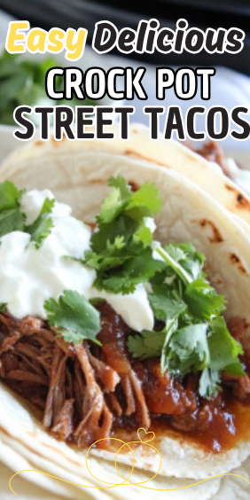 Easy Crock Pot Street Tacos