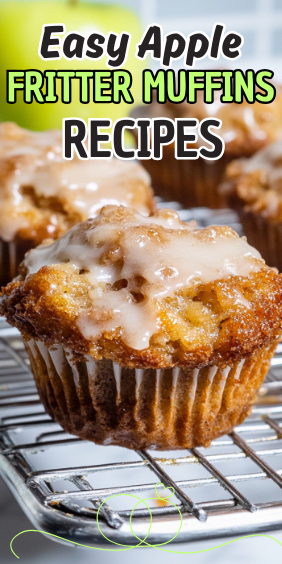 Easy Apple Fritter Muffins