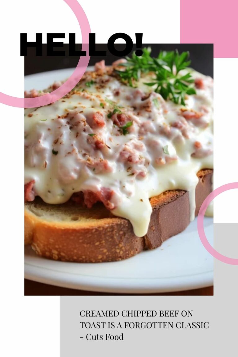 CREAMED CHIPPED BEEF ON TOAST IS A FORGOTTEN CLASSIC – Cuts Food