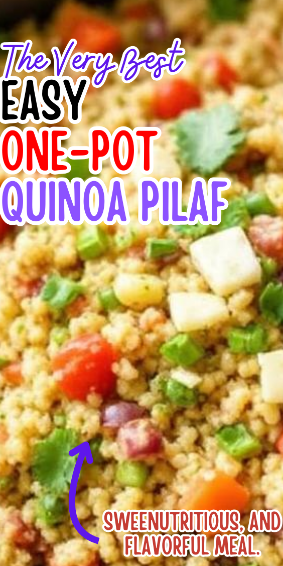 Easy One-Pot Quinoa Pilaf