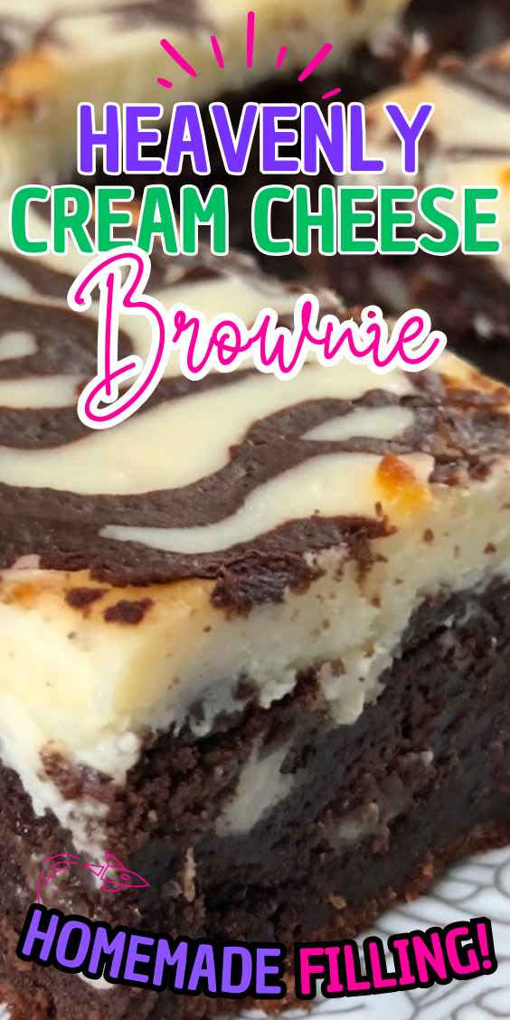 Heavenly Cream Cheese Brownie