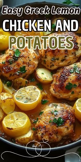 Easy Greek Lemon Chicken and Potatoes