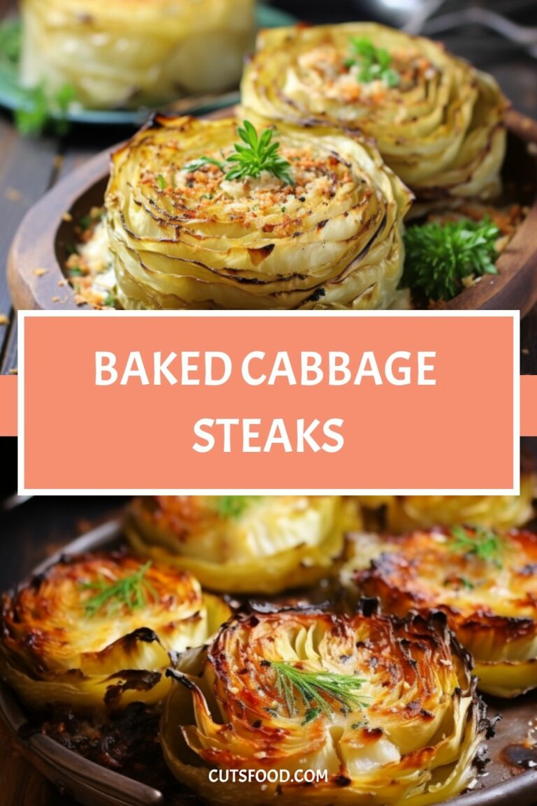 Baked Cabbage Steaks