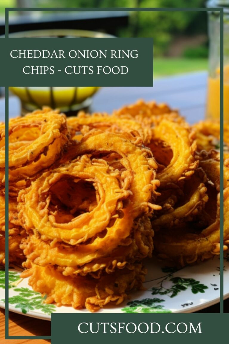 Cheddar Onion Ring Chips – Cuts Food