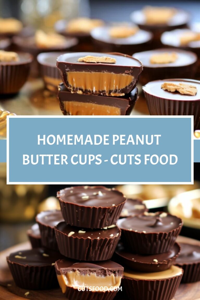 Homemade Peanut Butter Cups – Cuts Food