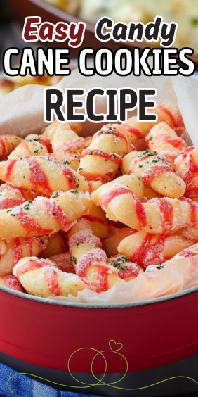 Easy Candy Cane Cookies