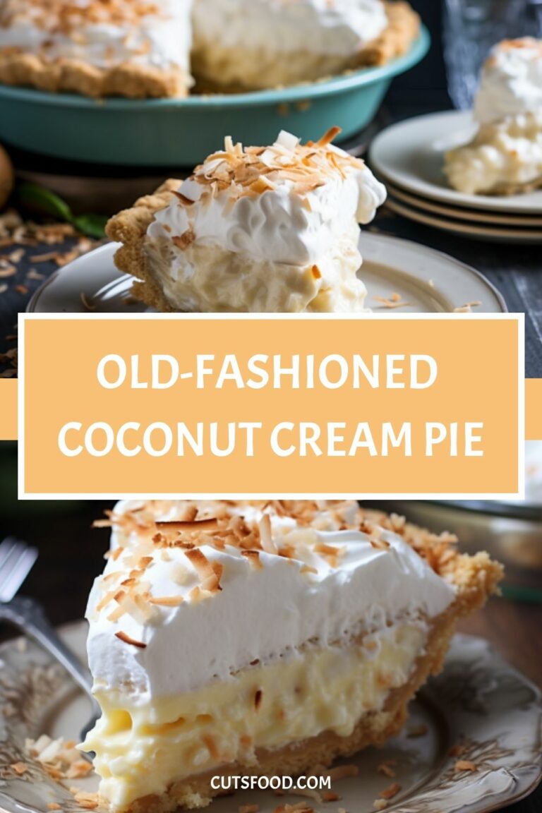 Old-Fashioned Coconut Cream Pie