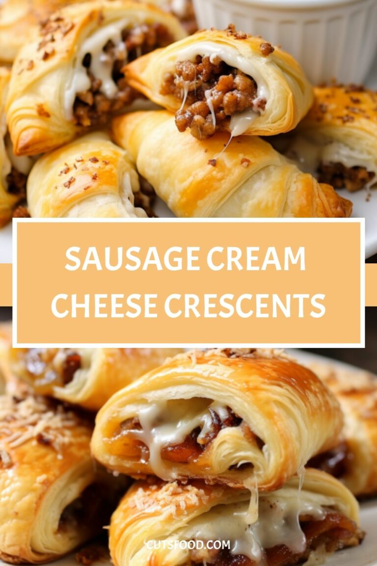 Sausage Cream Cheese Crescents