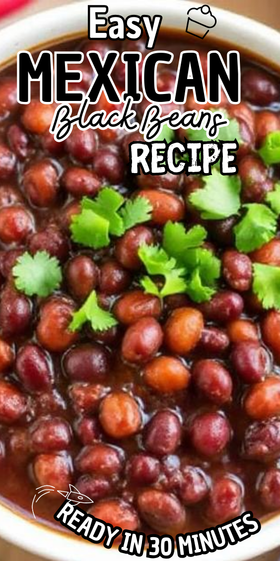Easy Mexican Black Beans Recipe