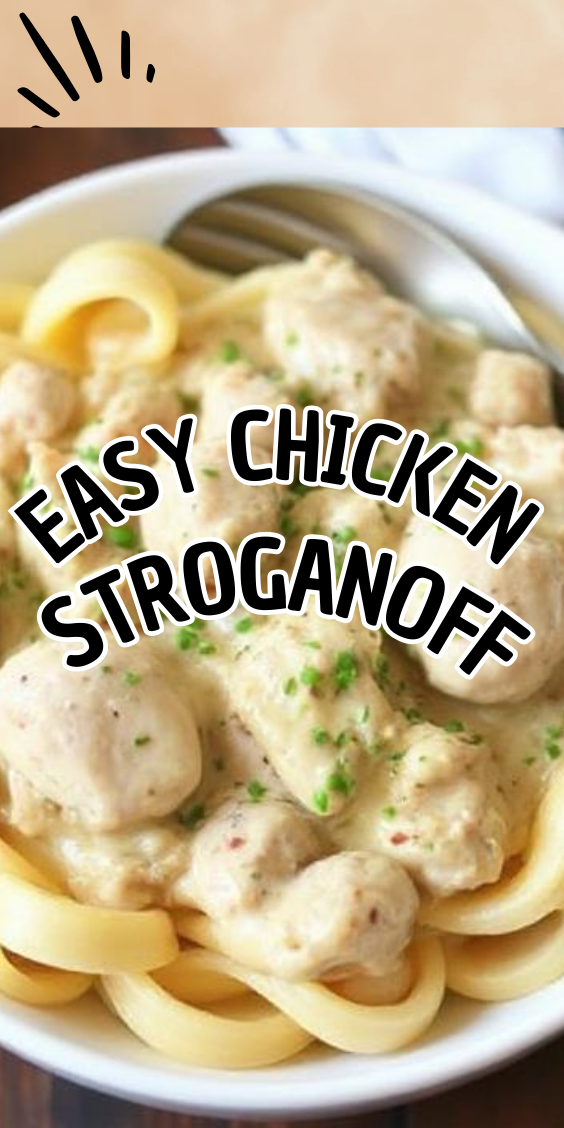 Easy Chicken Stroganoff
