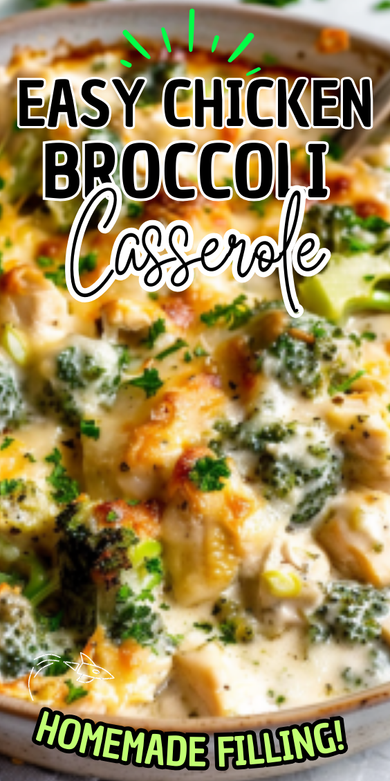 Easy Chicken Broccoli Casserole