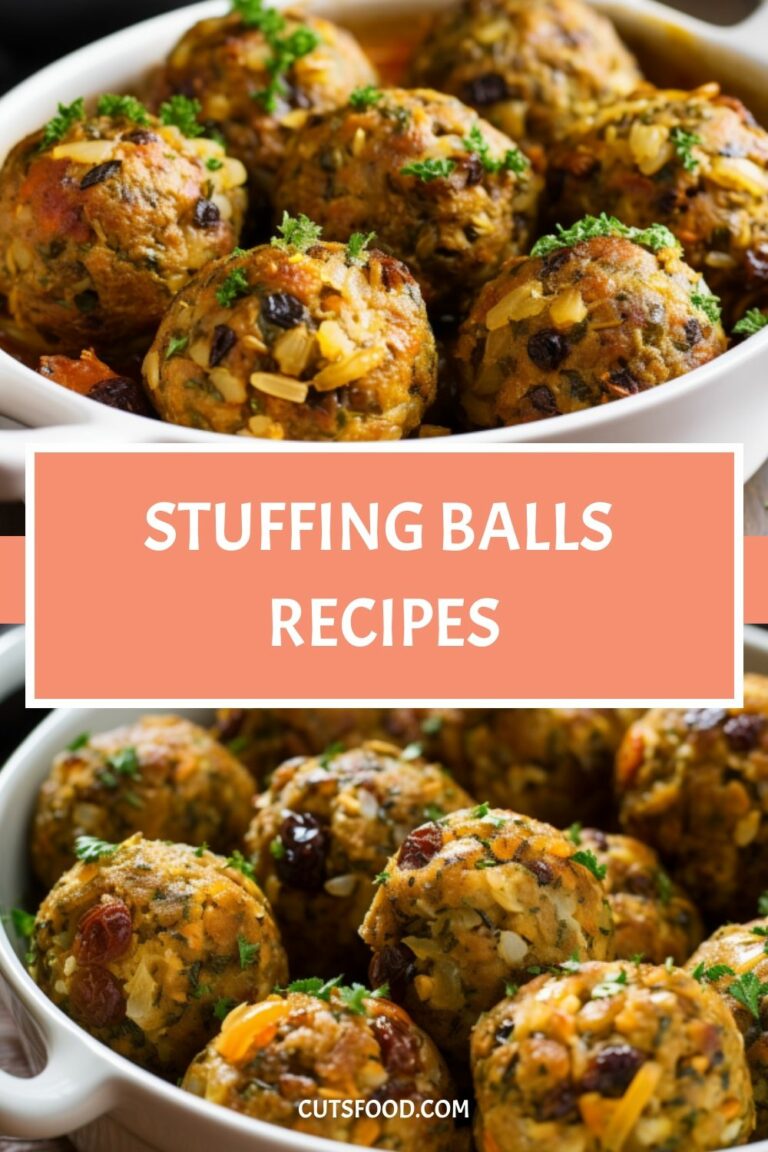 Stuffing Balls Recipes