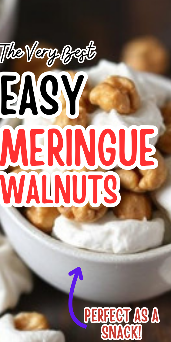 Easy Meringue Walnuts