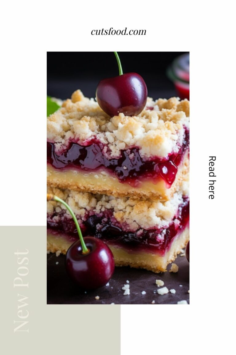 CHERRY BARS FOR A CROWD – Cuts Food