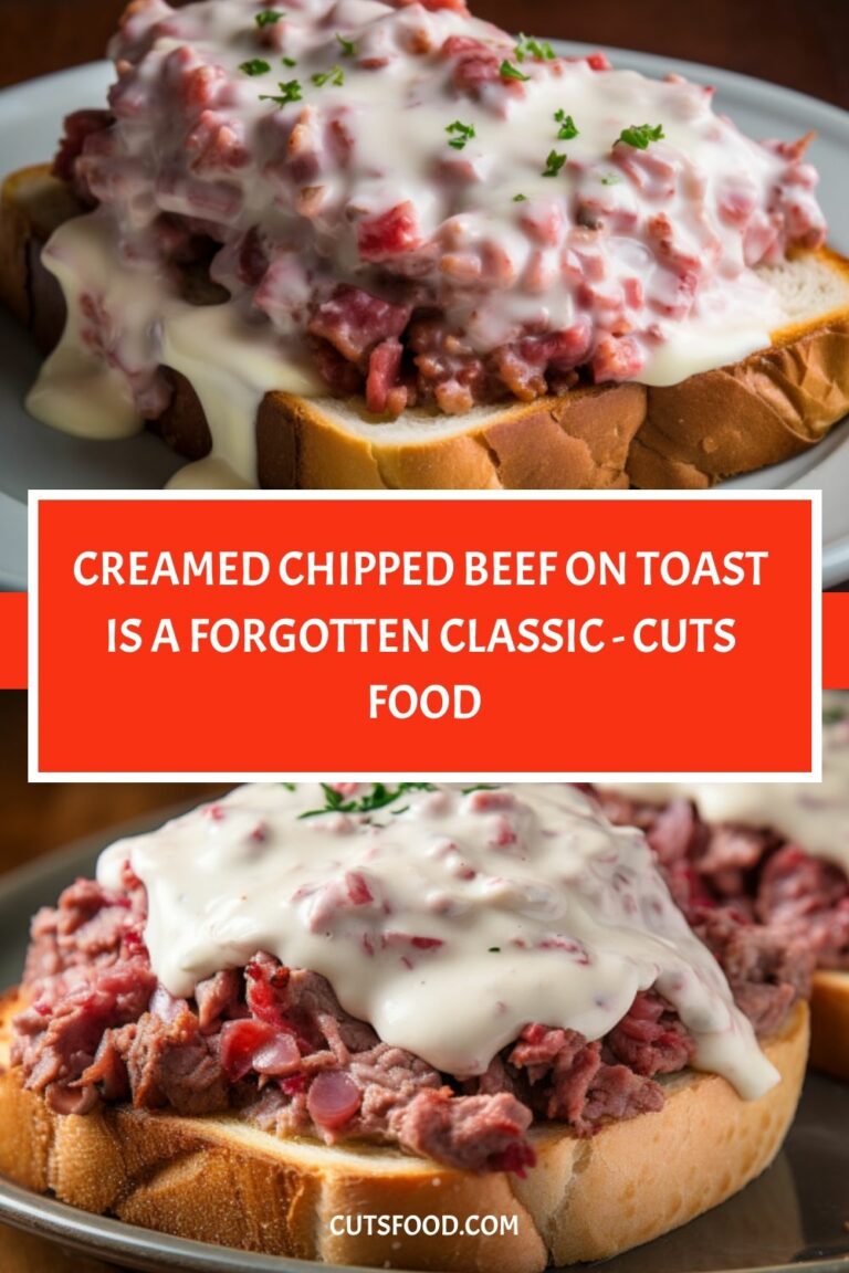 CREAMED CHIPPED BEEF ON TOAST IS A FORGOTTEN CLASSIC – Cuts Food