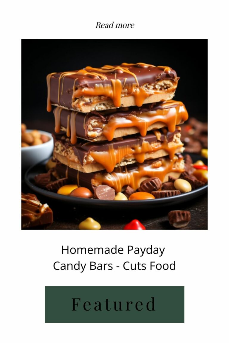 Homemade Payday Candy Bars – Cuts Food