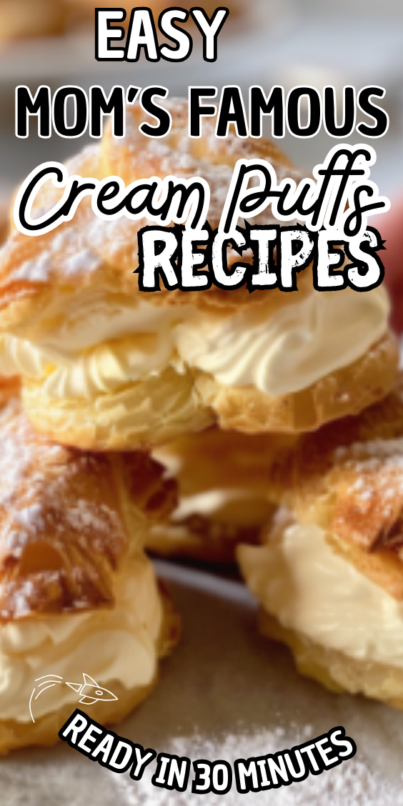 Easy Mom’s Famous Cream Puffs