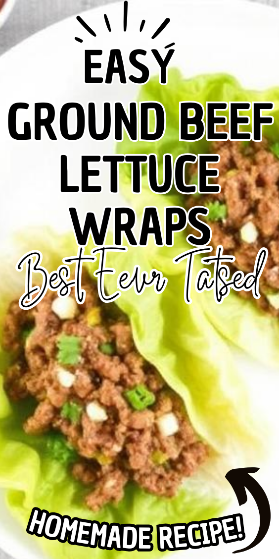 Easy Ground Beef Lettuce Wraps
