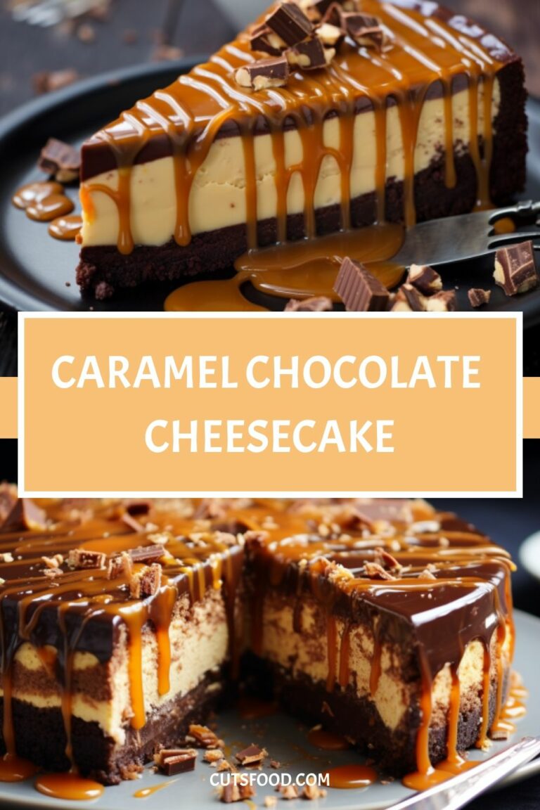 CARAMEL CHOCOLATE CHEESECAKE