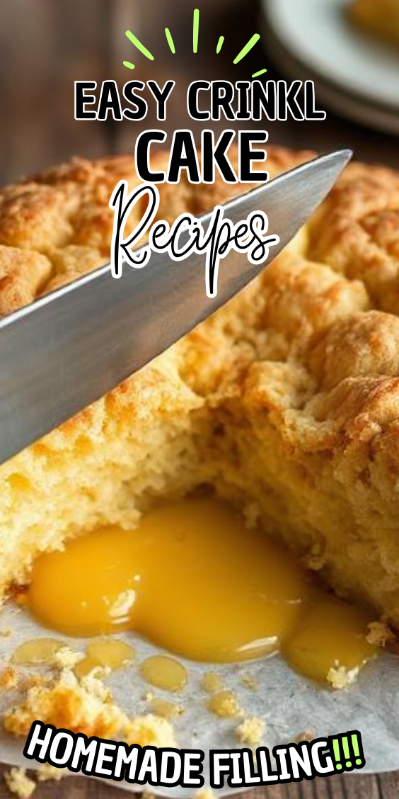 Easy Crinkle Cake Recipe
