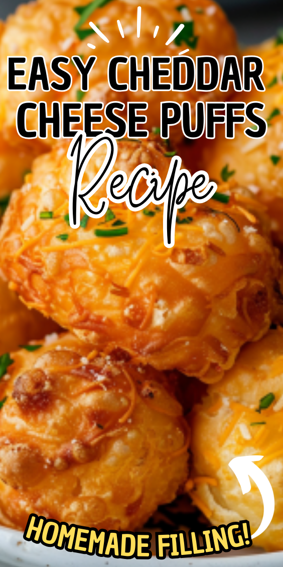 Easy Cheddar Cheese Puffs