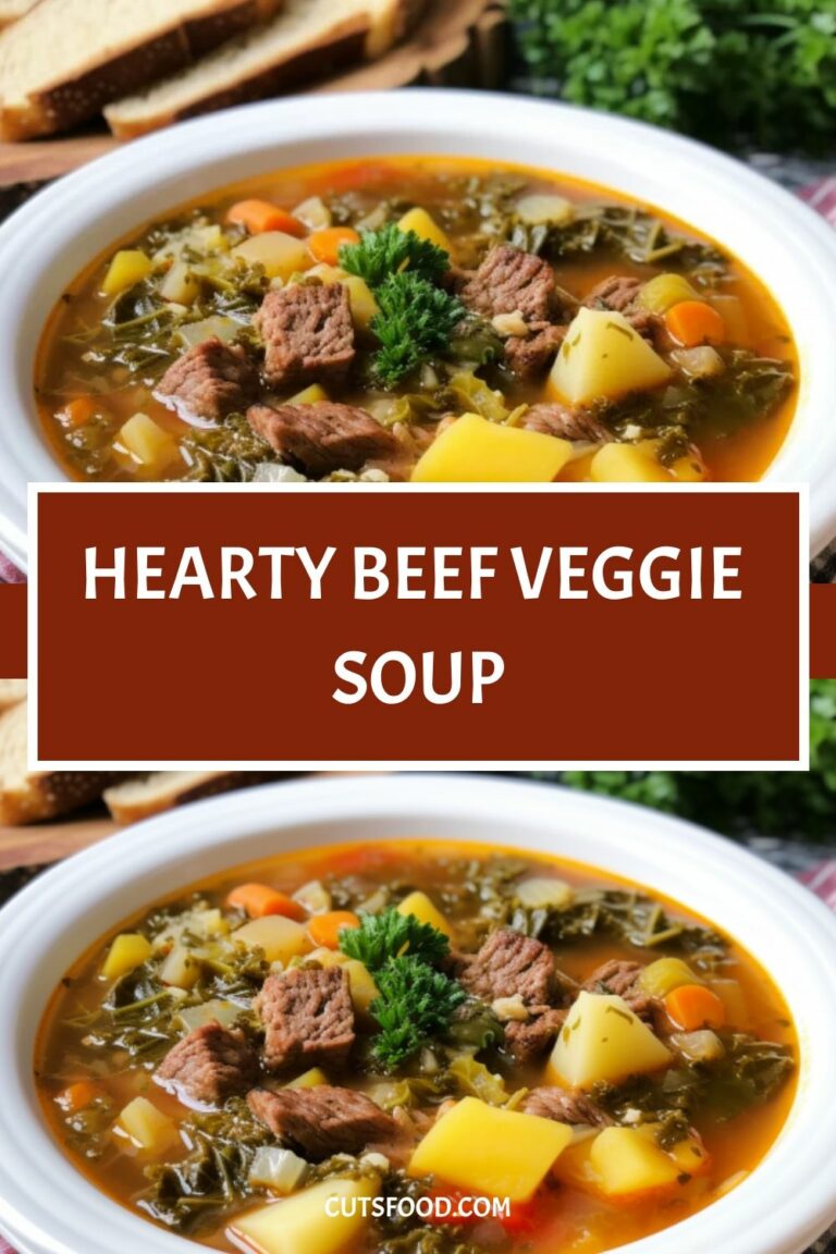 Hearty Beef Veggie Soup