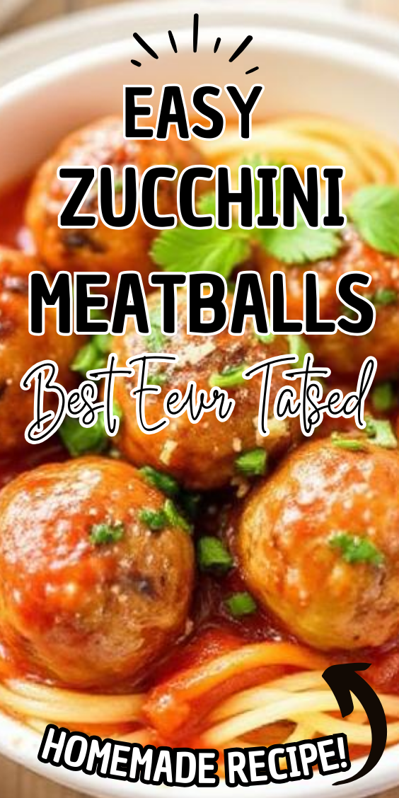 Easy Zucchini Meatballs
