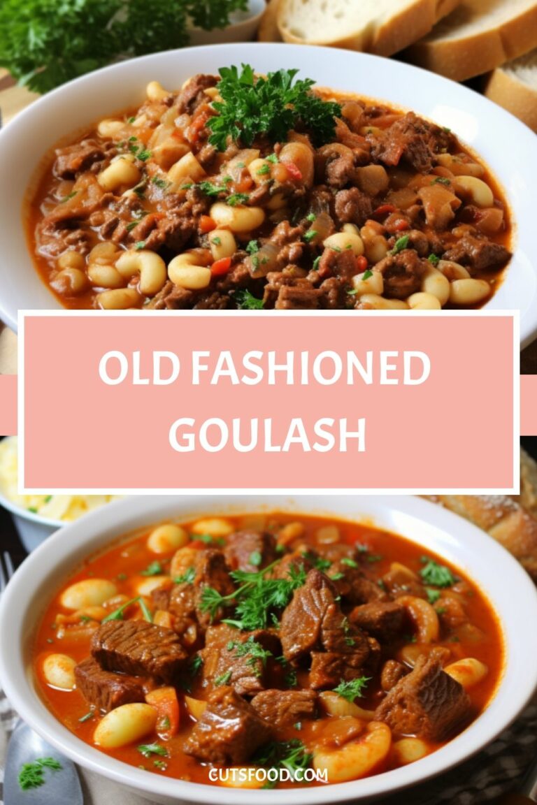 OLD FASHIONED GOULASH