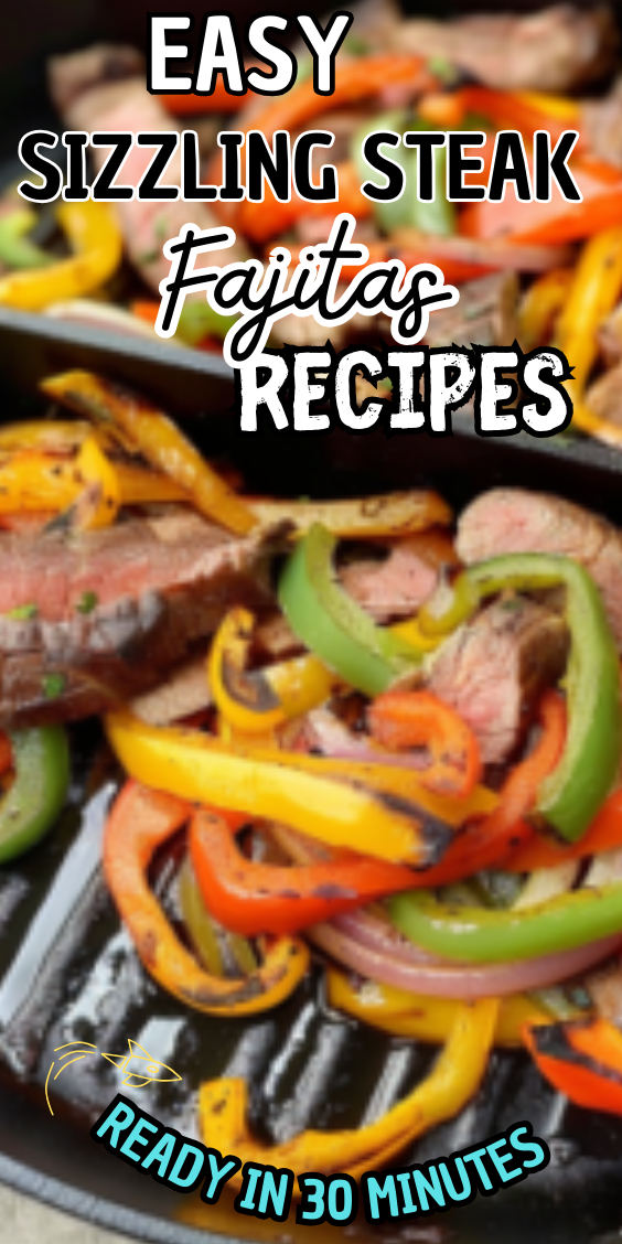 Easy Sizzling Steak Fajitas