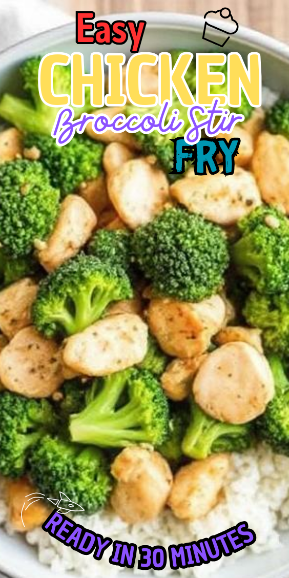 Easy Chicken Broccoli Stir Fry