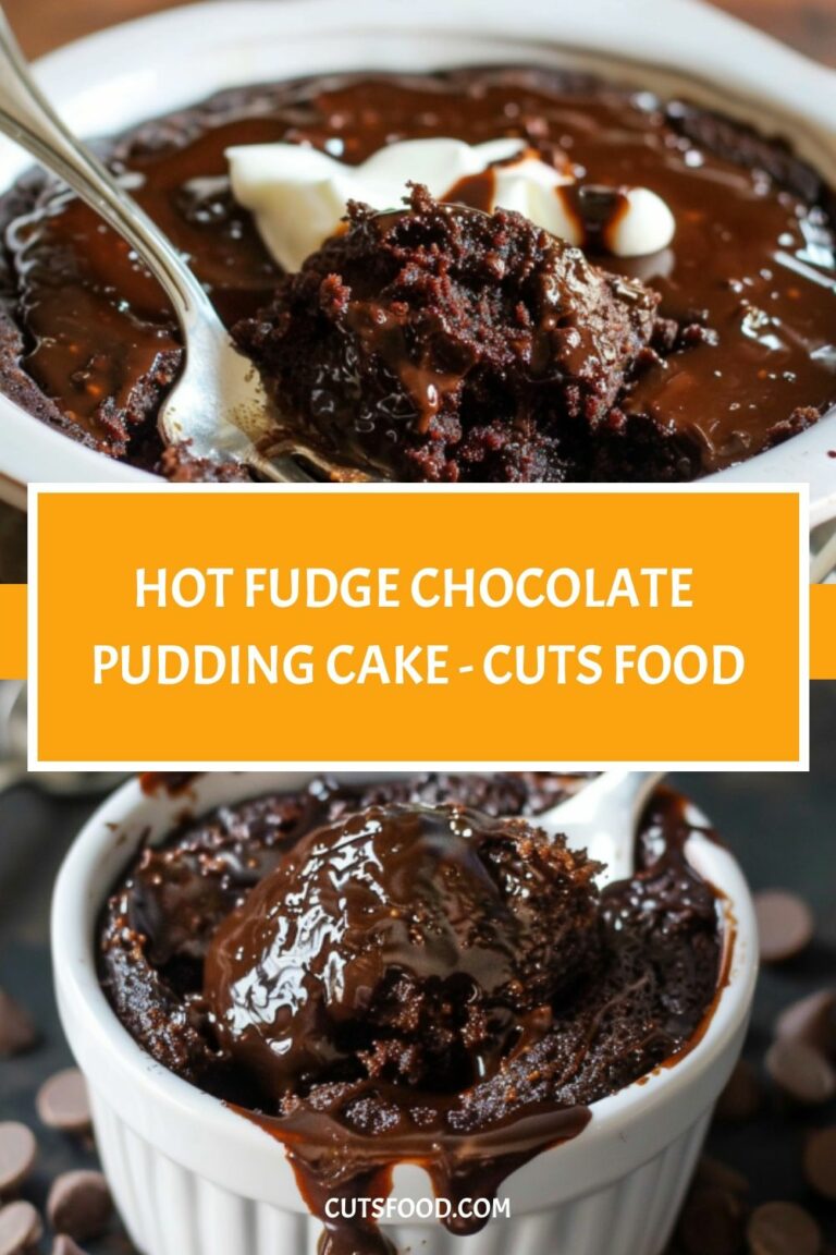 Hot Fudge Chocolate Pudding Cake – Cuts Food