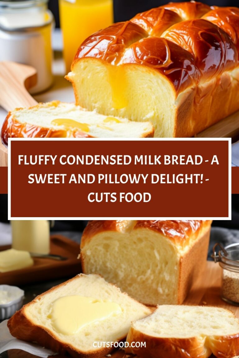 Fluffy Condensed Milk Bread – A Sweet and Pillowy Delight! – Cuts Food