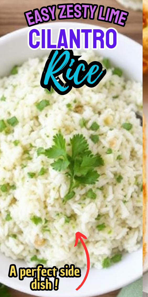 Easy Zesty Lime Cilantro Rice