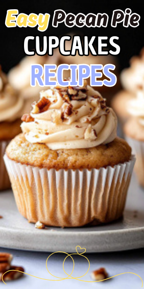 Easy Pecan Pie Cupcakes