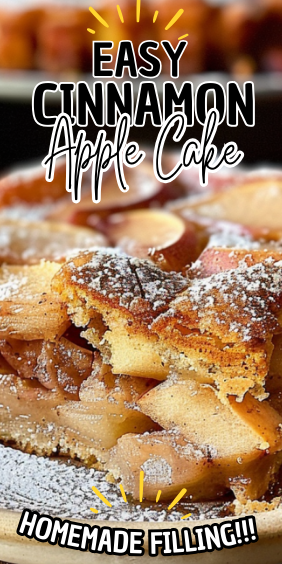 Easy Cinnamon Apple Cake