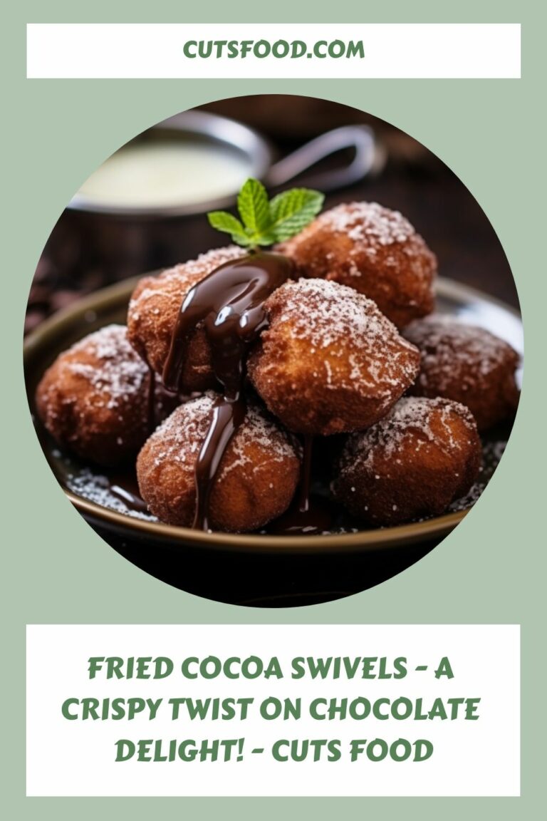 Fried Cocoa Swivels – A Crispy Twist on Chocolate Delight! – Cuts Food
