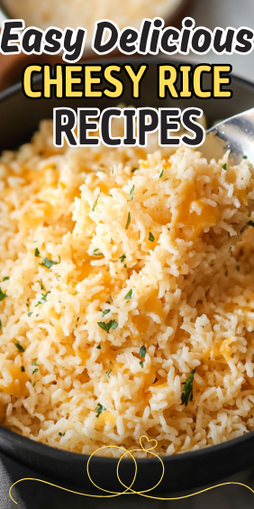 Easy Cheesy Rice Recipe