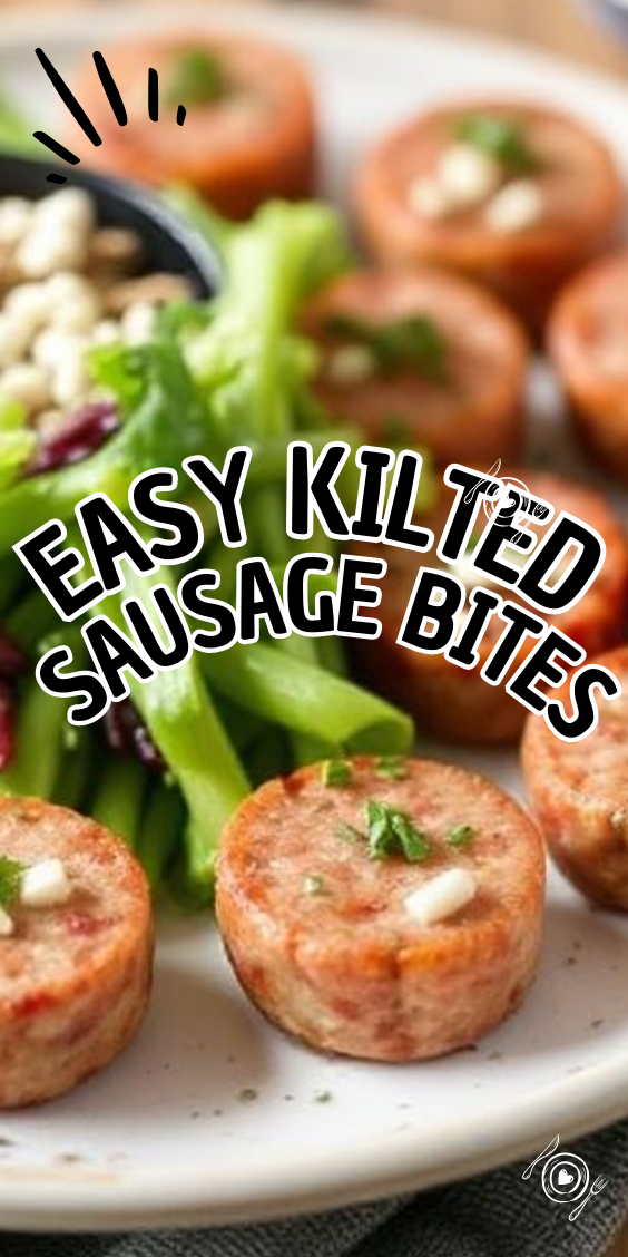 Easy Kilted Sausage Bites