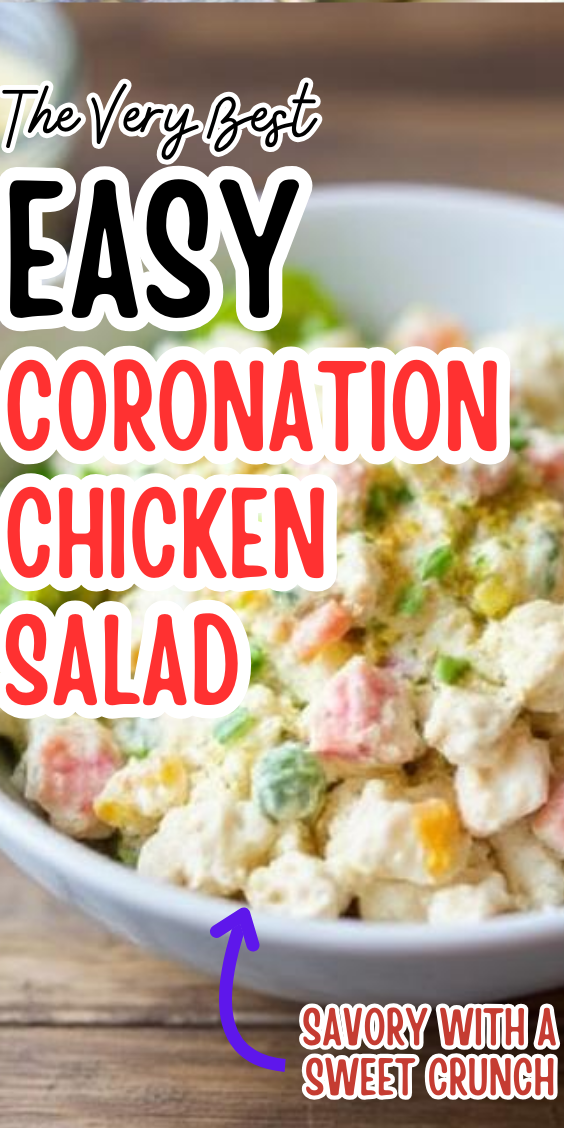 Easy Coronation Chicken Salad