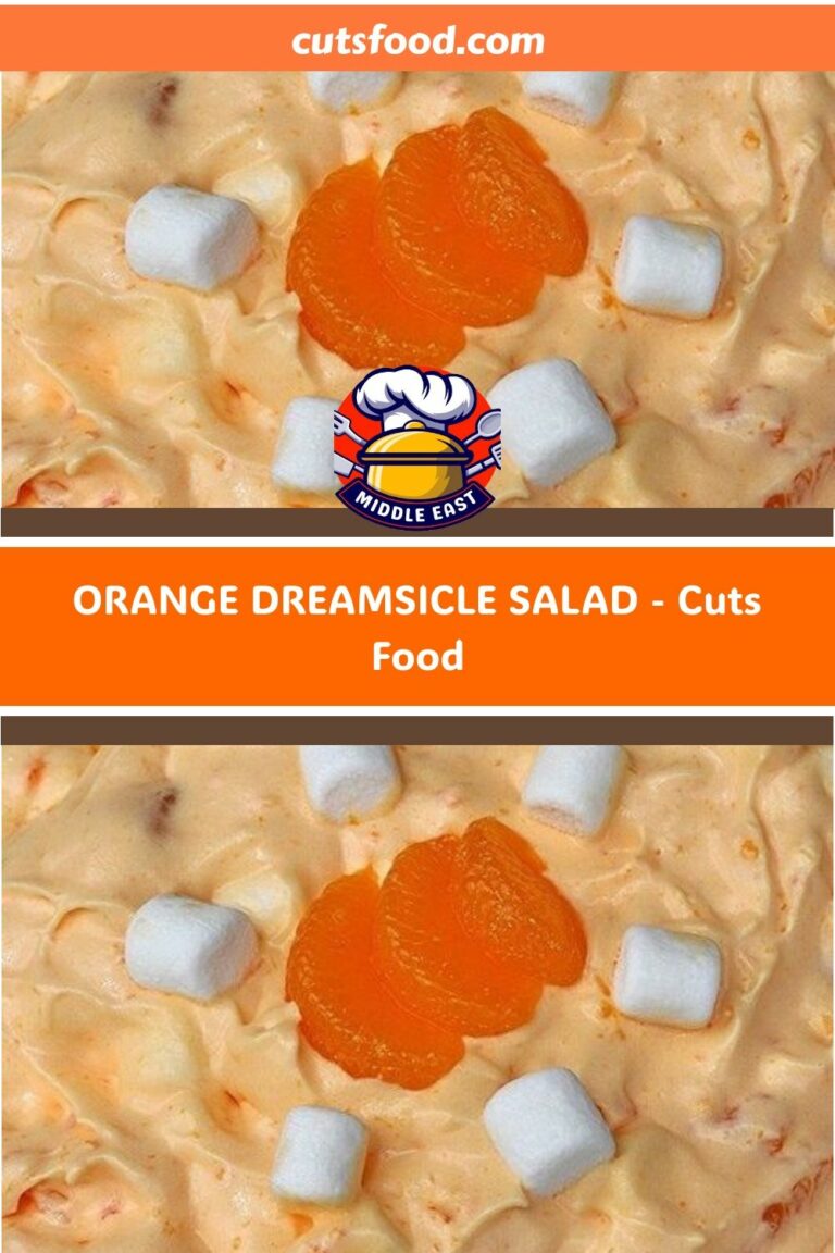 ORANGE DREAMSICLE SALAD – Cuts Food