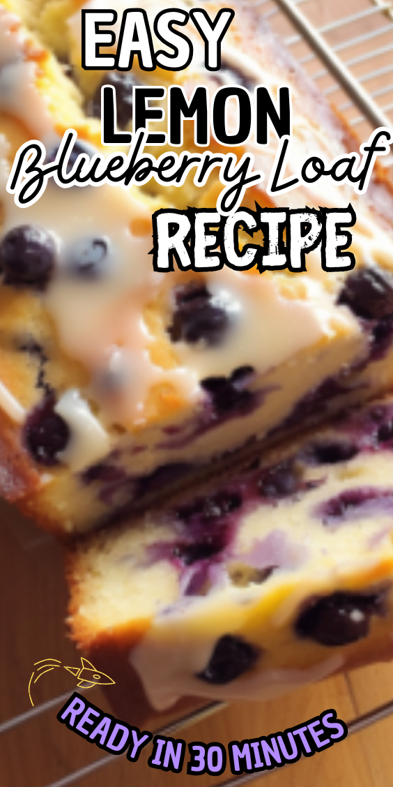 Easy Lemon Blueberry Loaf