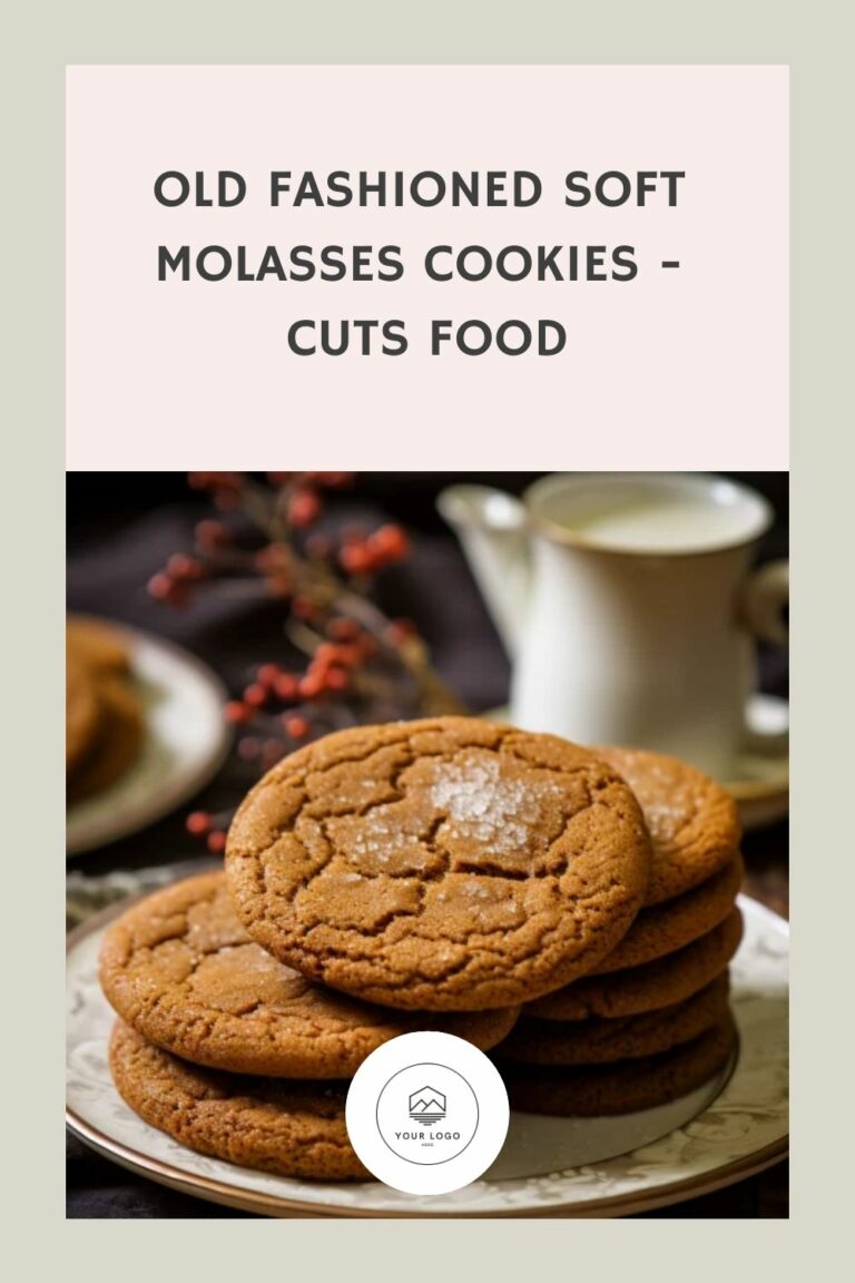 Old Fashioned Soft Molasses Cookies – Cuts Food