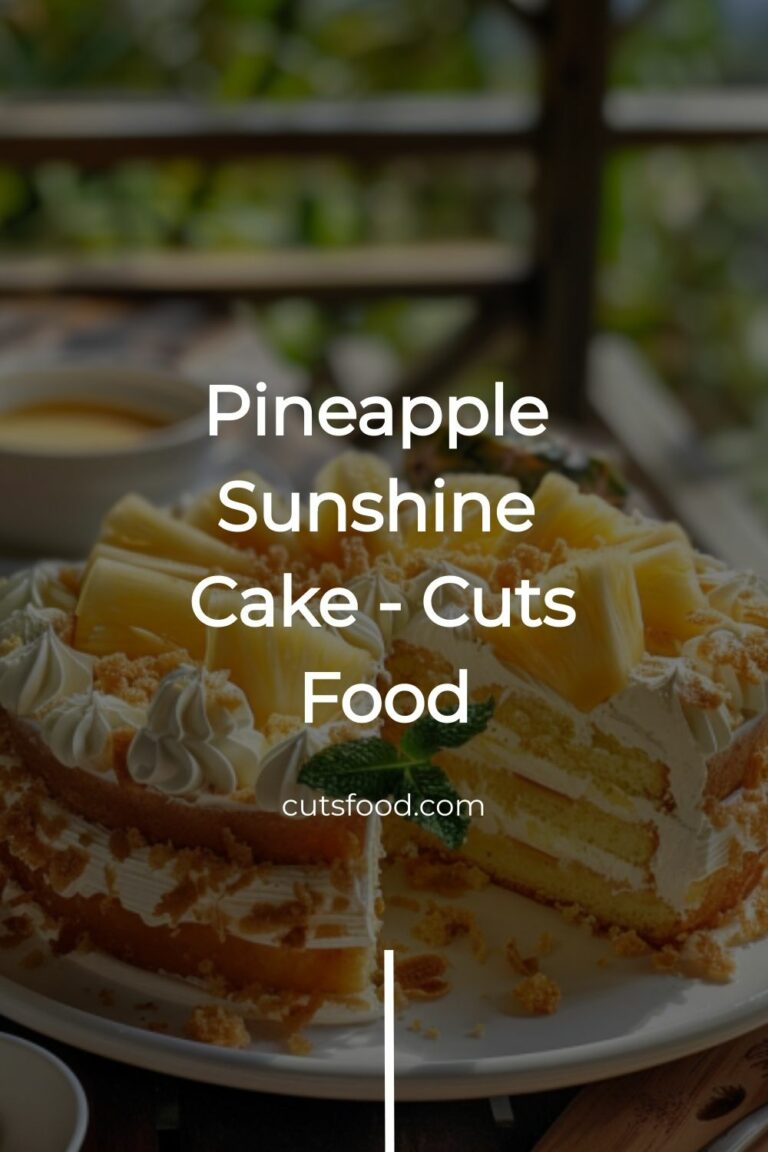 Pineapple Sunshine Cake – Cuts Food