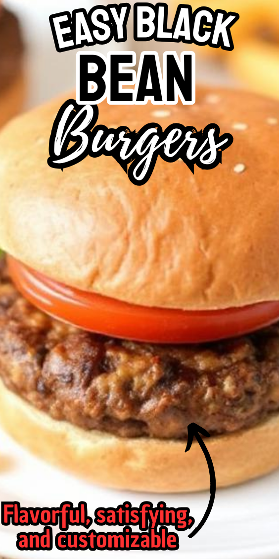 Easy Black Bean Burgers