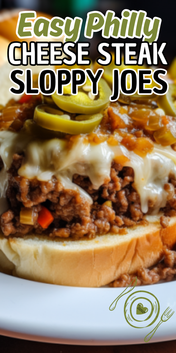 Easy Philly Cheese Steak Sloppy Joes