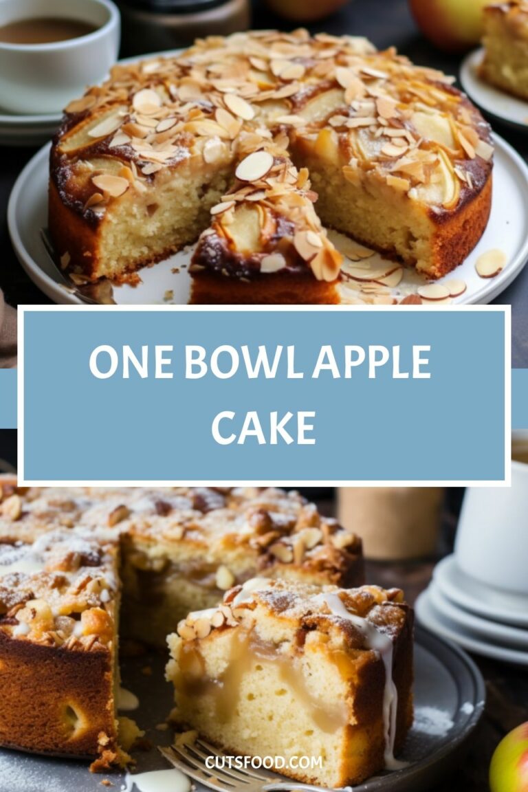 One Bowl Apple Cake
