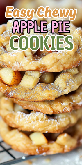 Easy Chewy Apple Pie Cookies