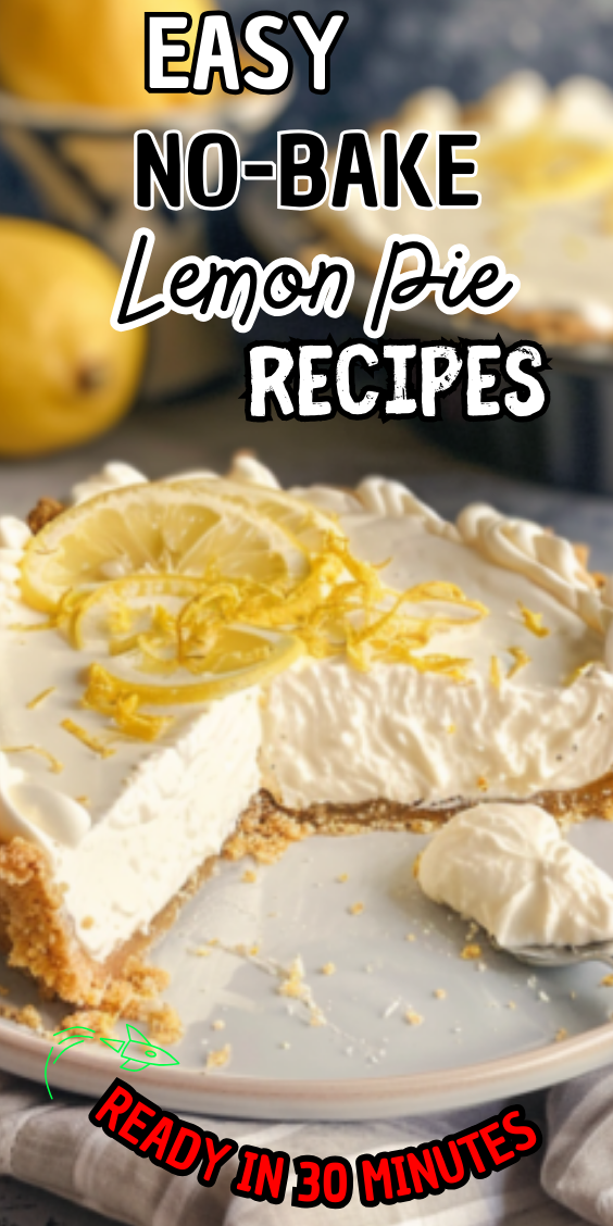 Easy No-Bake Lemon Pie