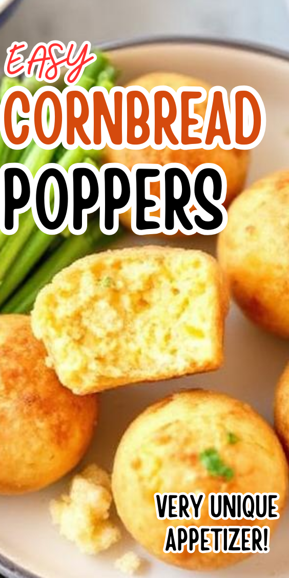 Easy Cornbread Poppers